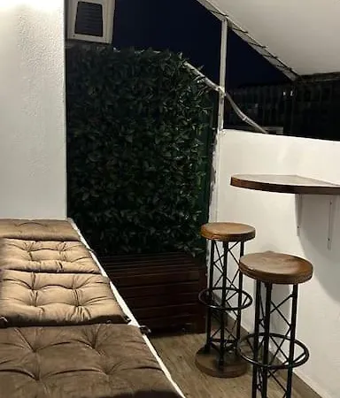 Cozy Wood Themed Studio Sky Bar *