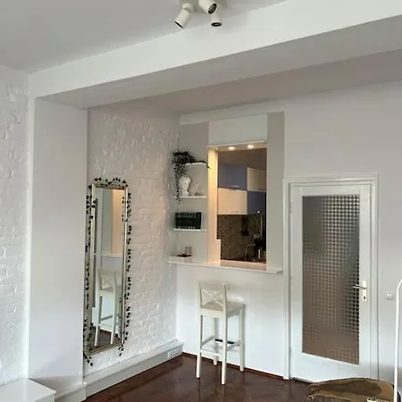 Cozy Wood Themed Studio Sky Bar Apartment